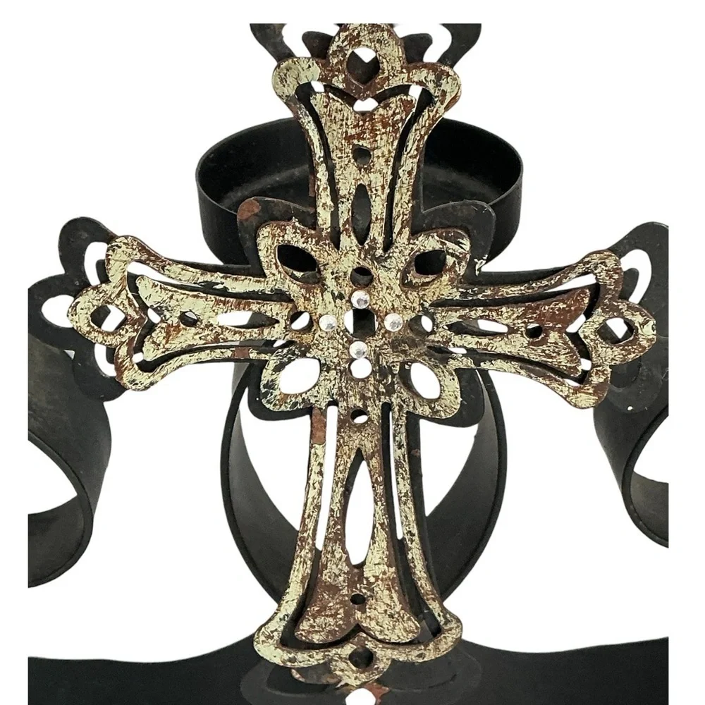 Vintage jeweled cross